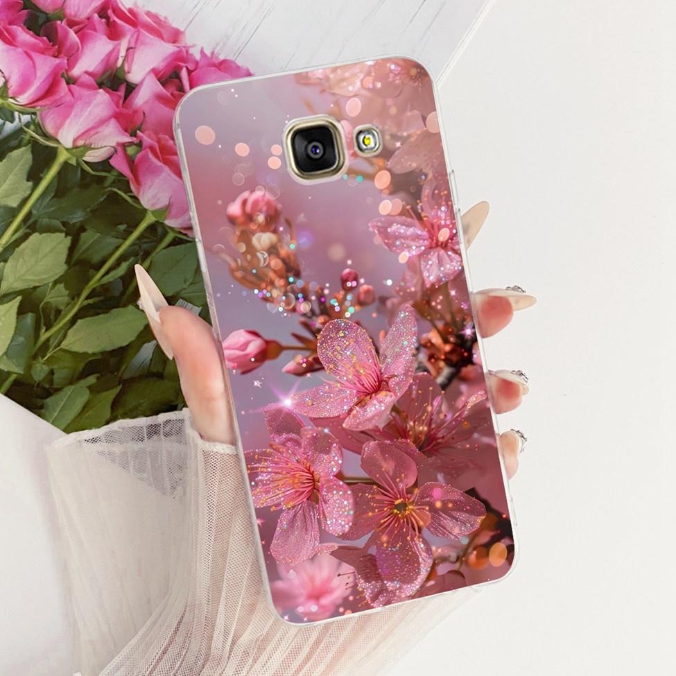 Clear For Samsung A3 2016 Case SM-A310F Cute Cat Fashion Butterfly Funny 2D Painted Casing For Samsung Galaxy A3 2016 Cover