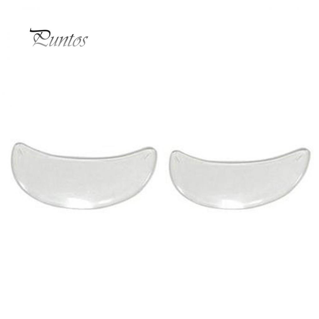 Health Caring 2Pcs Reusable Waterproof Silicone Anti-wrinkle Eye Pads Flattening Patches