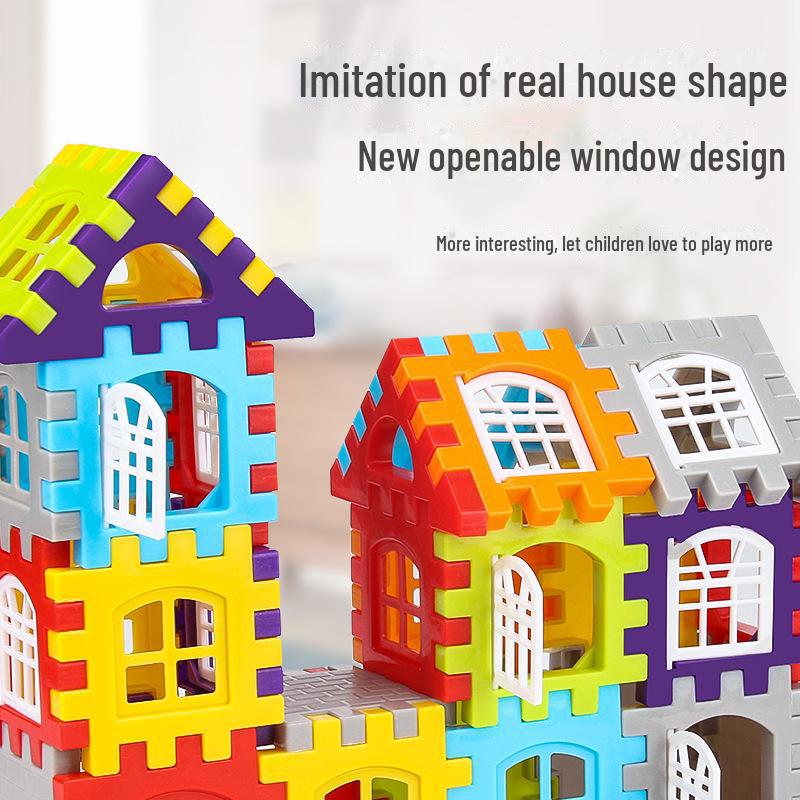 Большие имитационные строительные блоки для обучающей игры и раннего обучения в детском саду