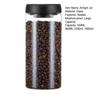 Airtight Container Transparent Home Supplies Cylindrical Airtight Coffee Bean Storage Container Practical Fresh-keeping Eco-friendly