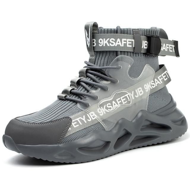 36 -50 Work Boots Indestructible Safety Shoes Men Steel Toe Shoes Puncture -Proof Sneakers Male Footwear Shoes Adult Work Shoes