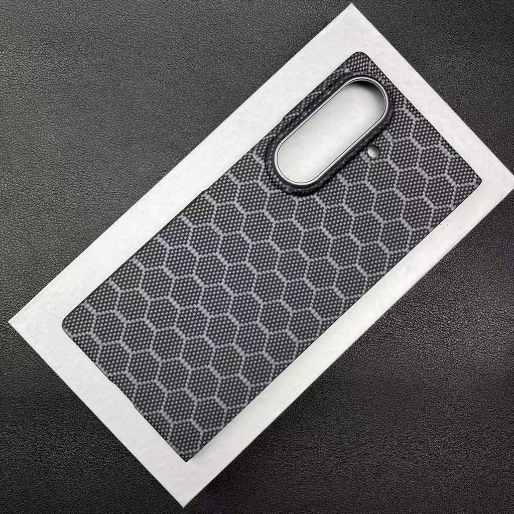 Для Samsung Galaxy Z Fold8 Ultra Fold 8 Ultra Чехол из Кевлара Двойной Осевой Защитный Магнитный Углеродное Волокно Противоударный Защитный Чехол