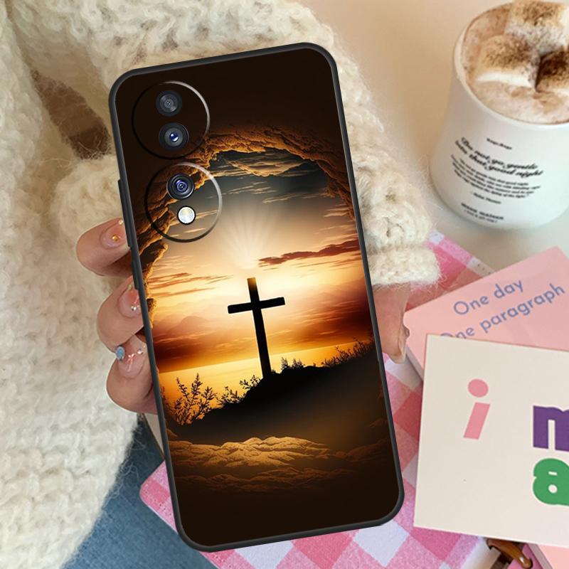 Вера Христианский Иисус Для Чести Magic 5 6 7 8 Pro Чехол Для Honor 400 200 Lite 50 70 90 X8c X8b X9a X9b X9c X9d Win
