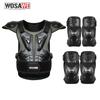 Motorcycle Racing Protective Gear Set Anti-fall Motocross Knee&Elbow Pads Armor Vest Chest Protection
