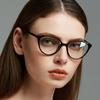 Retro Cat-Eye Eyeglass Frames - Fashion Trend 2360, Large European & American Style