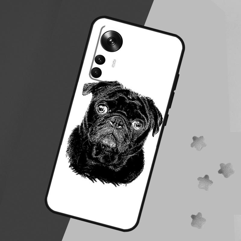 Cute Pug Dog Case For Xiaomi 15 Ultra 13 14 11T 12T 13T 14T Pro Cover For POCO F7 F6 F5 X3 X5 X6 X7 Pro