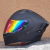 New Motorcycle Helmet Men's Face Helmet Women's Locomotive Full Helmet Summer Double Lens Universal In All Seasons