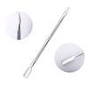 4pcs Cuticle Pusher Double-ended Stainless Steel Dead Skin Remover Manicure Care Tool Set Nails Art