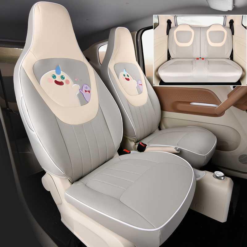 2024 Wuling Hongguang Miniev Third-Gen Macaron Car Seat Covers, Full Coverage for All Seasons