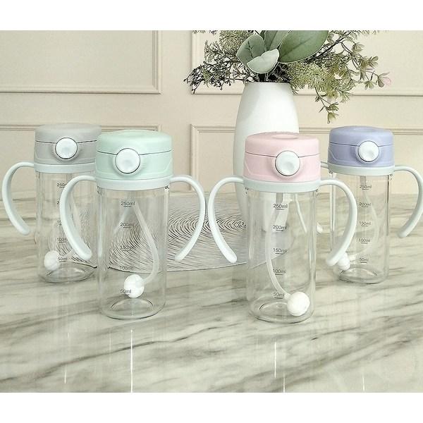 Agaphra Startritan Chu Straw Cup 300ml, Gray, 1 Piece