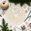 Wooden Round Base 20 cm Bottom for Baskets and Bags Hand Crocheting