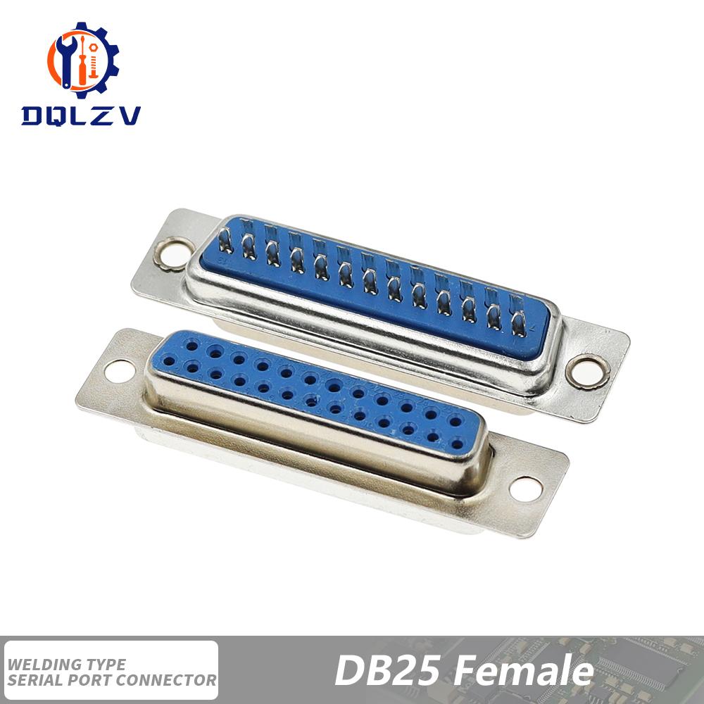 DB15 DB25 DB9 DB37 Параллельный Последовательный Порт Female/Male Паяный Разъем+Пластиковая Сборная Оболочка 37 9 15PIN VGA Адаптер