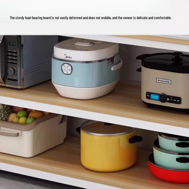 Modern Kitchen Storage Cabinet with Pegboard & Worktop