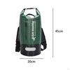 Dry Bag 10L Comfortable Sturdy W Clear Compartment Float Backpack Waterproof for Camping Fishing