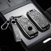 Кожаный держатель для ключей автомобиля из цинкового сплава для Mercedes Benz A C E S G-класса W177 W205 W213 X167 W222 Cla Gle Glb Gls Amg Maybach Брелок
