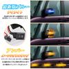 POPMOTORZ Светодиодные боковые зеркала заднего вида Suzuki New Jimny JB64W JB74W Последовательный указатель поворота Высокая частота мигания Прямая замена Тип бегущего потока Янтарный Синий Левый