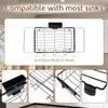 Expandable Dish Drying Rack Kitchen Sink Dish Drying Holder Cutlery Storage Counter Tableware Organizer Shelf