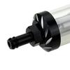 Gasoline Filter Detachable Rust-proof Aluminum Transparent Inline Gas Fuel Filter for Motorcycle