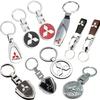 zjdf10 Metal Car Key Chain Holder Keyring Pendant Gift for Mitsubishi ASX L200 EVO Lancer Montero Mirage Pajero Galant Xpander Eclipse