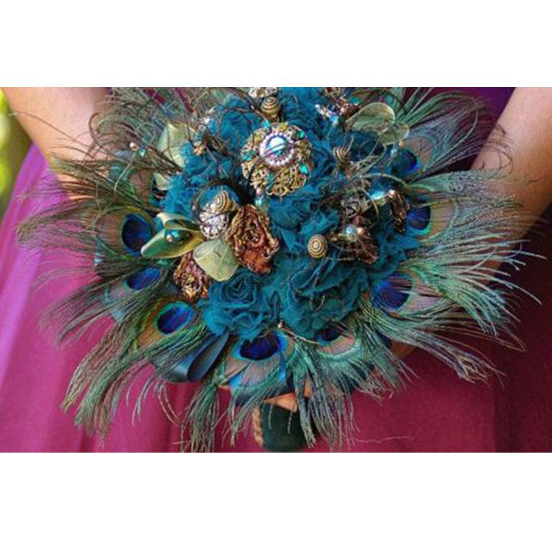 20 шт./упак. настоящее павлинье перо длинный хвост 10-12 дюймов для ювелирных изделий ручной работы DIY