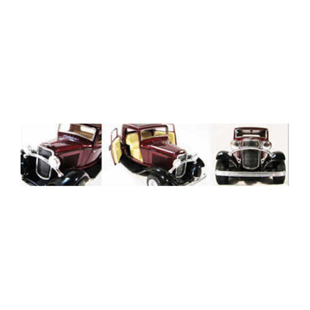 Kinsmart 1:Модель автомобиля Ford 3-Window Coupe, масштаб 1:32, случайный цвет (1шт)