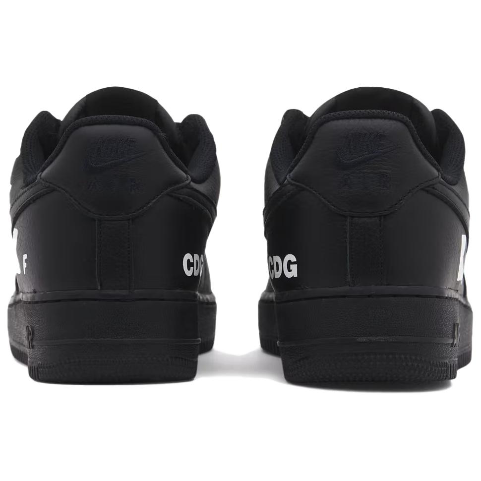 ЧЕРНЫЕ Comme des Garçons x Nike Air Force 1 Low Retro Черные Эксклюзивные Унисекс Кроссовки от Dover Street Market IB9949-001
