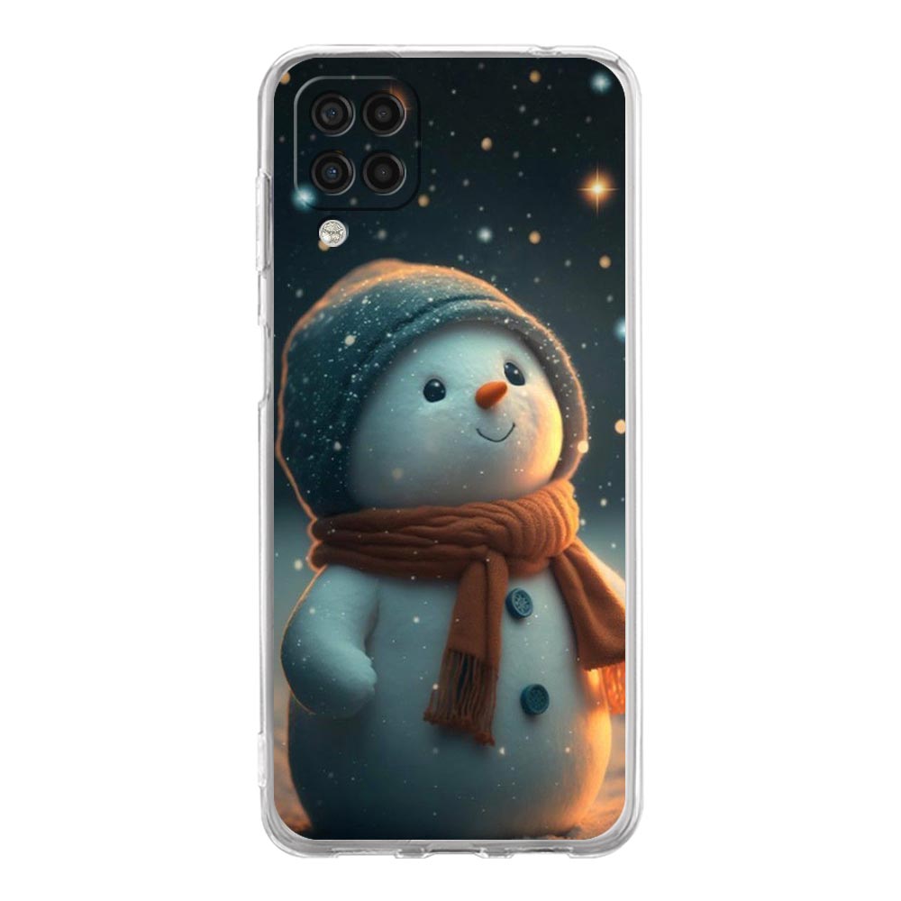 Чехол для Samsung A54 A52 A50 A70 A10 A30 A40 A20S A20E A02S A12 A14 A22 A24 A42 A34 A32 5G A04s Чехол с рождественской графикой