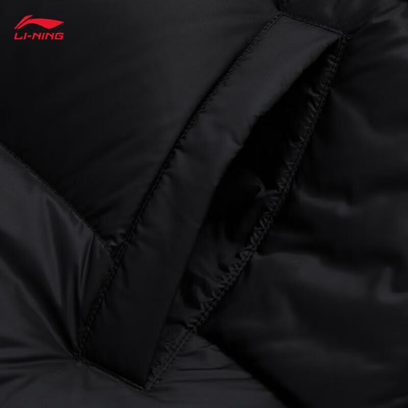 Li-Ning Детская унисекс водонепроницаемая пуховая куртка с капюшоном