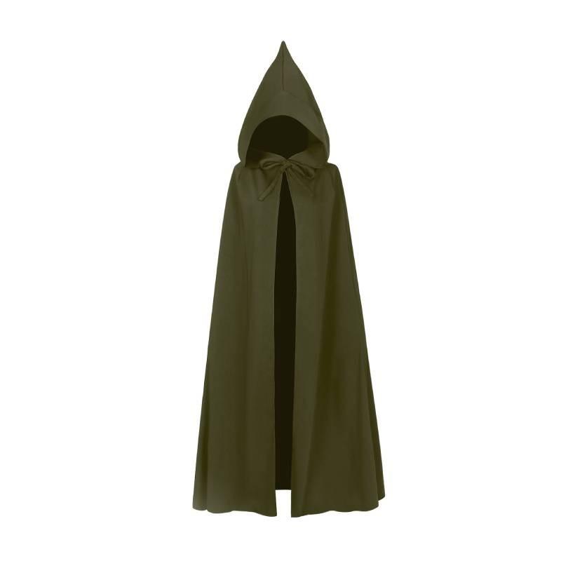 Medieval Knight Wizard Cloak Costume For Halloween Cosplay Stage Performance