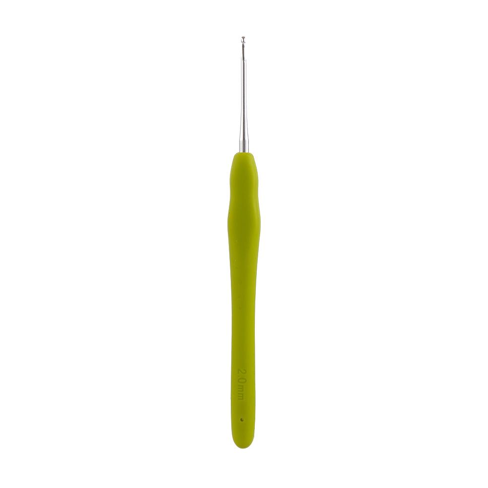 2.0-10mm Multicolor Craft Tools DIY Aluminum Crochet Hook Knitting Needles Weave Yarn