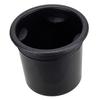 Universal Cup Holder erts Bottle Stand Tray For RV Car Boat Automobile Ship Yacht Black Plastic
