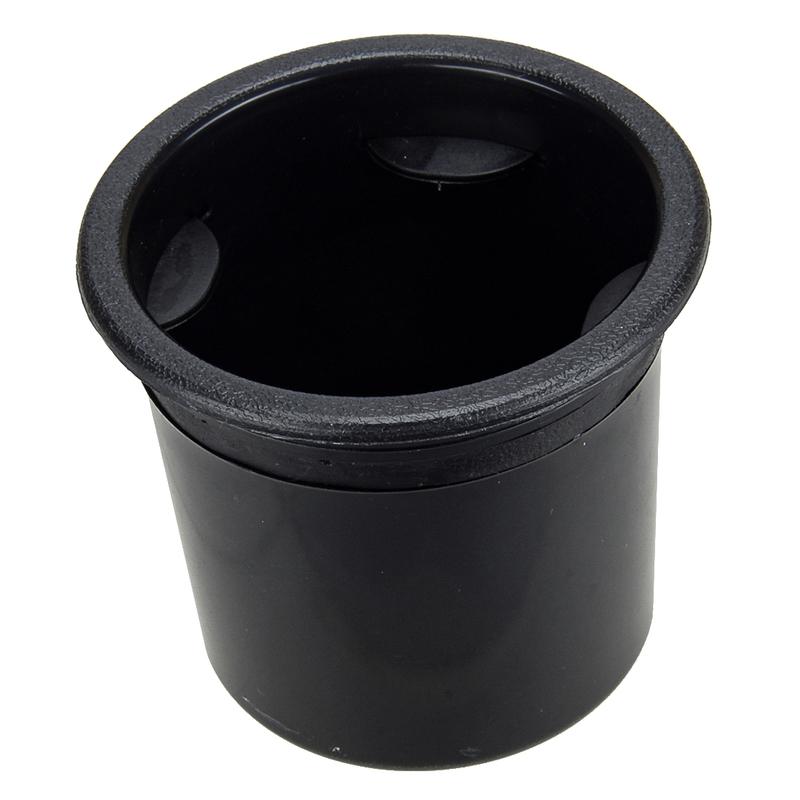 Universal Cup Holder erts Bottle Stand Tray For RV Car Boat Automobile Ship Yacht Black Plastic