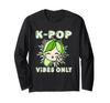 Раскройте в себе внутреннего поклонника K-POP с помощью уникальной корейской атрибутики K-POP.. Футболка с длинным рукавом