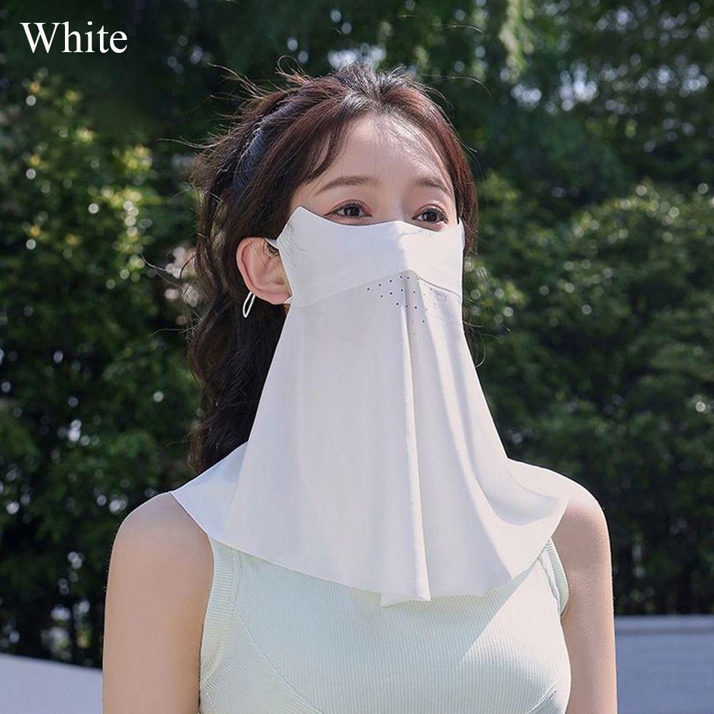 Тонкая солнцезащитная маска, дышащая защита от солнца, ежедневная маска для защиты от ультрафиолета, женская маска