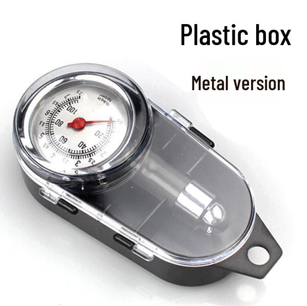Multi-Functional Metal Tire Pressure Gauge for Cars