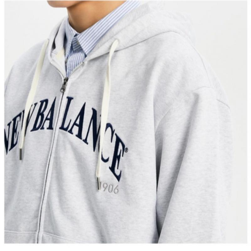 New Balance С капюшоном на молнии полуоверсайз Nbmde11113 16