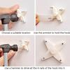 30pcs Press-Free Hanging Nail Hook Strong Wall Invisible Staple Photo Frame Photo Wall Without Trace Nails, Specification: Large