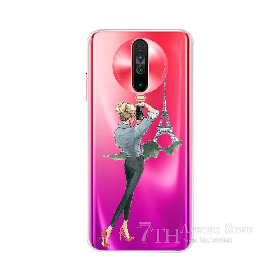 Silicone Case For Xiaomi Poco X2 Back Cover Marble Printed Soft TPU Phone Case For Xiaomi Poco X2 Redmi K30 K 30 5G Cases Bumper