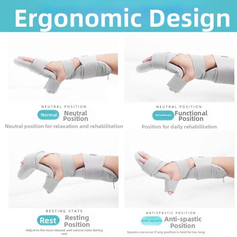 Breathable Hand Brace Support Comfortable Fit Wrist Brace Hand Fixed Splint Sprain Recovery