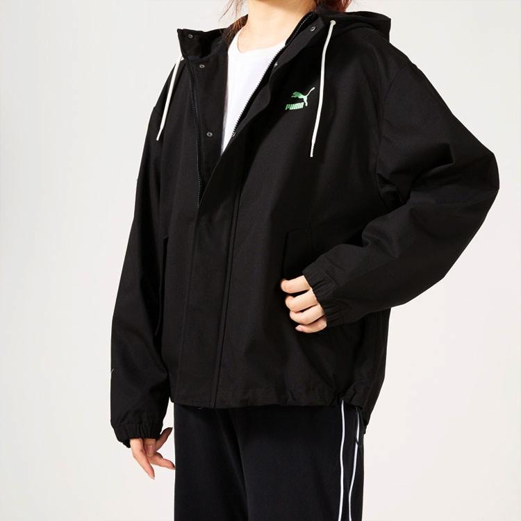 PUMA Sports Life Collection Jackets Women's Black Hooded Moderate Other 626620-01