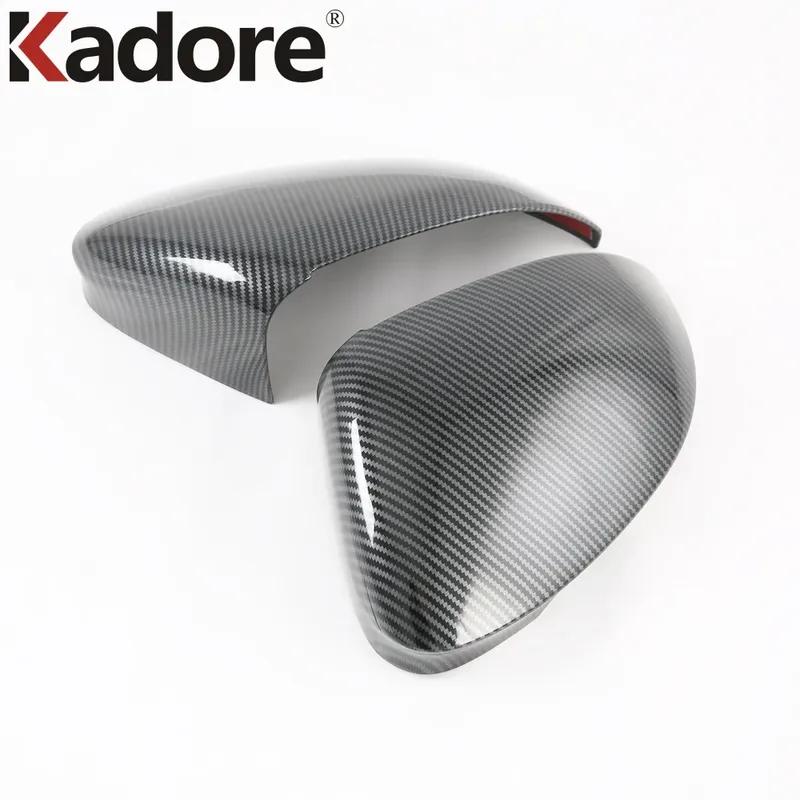 Rearview Mirror Cover Trim For Volkswagen VW Golf 8 MK8 Pro R Carbon Car Side Wing Mirrors Cap Cover Accessories