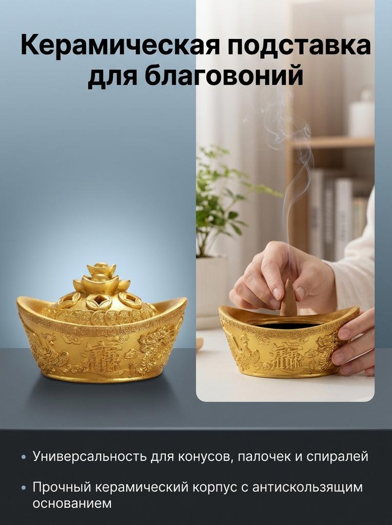 Ceramic Incense Burners For Home Use With Sandalwood And Agarwood Compatibility