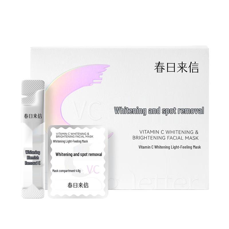 Spring Day Letter VC Whitening Radiance Smear Mask