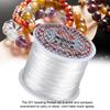 60 м нить для бисероплетения DIY гибкий шнур для помещений браслеты нарукавная повязка подвеска изготовление ювелирных изделий веревка рукоделие аксессуары черно-белый