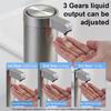 Touchless Automatic Hand Soap Dispenser 304 Stainless Steel Smart Liquid Soap Jar  Shower Gel