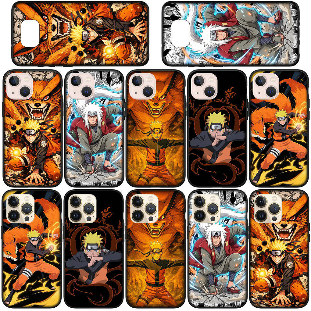 Phone Case for iPhone 17 15 16 Plus Redmi Note 14 12 11 13 Pro Max Huawei P30 P20 Lite OPPO A60 A40 A80 A38 A54 A17 Poster Jiraiya Narutos Anime Cover