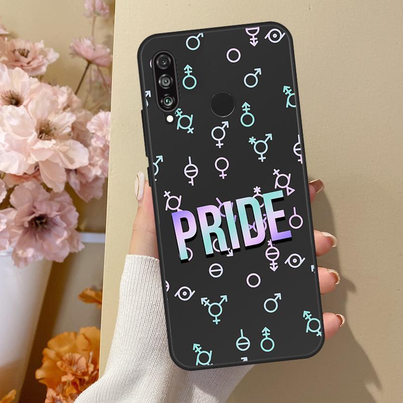 LGBT Pride Love For Huawei Nova 12i 8i 11i 12s 9 10 SE Y60 Y70 Y90 Y72 Y73 Y61 Y91 P60 Pro P30 P40 Lite Case
