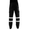 (Projector)Men's Autumn Sanitation Workers Reflective Stripes Work Clothes Two-piece Suit