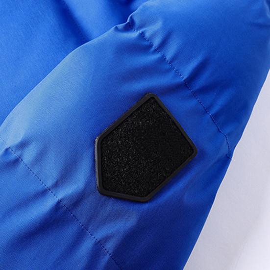 Мужское хлопковое пальто с воротником-стойкой, длинными рукавами, застегивающееся на молнию, утолщенная хлопковая куртка с боковыми карманами, однотонное утолщенное зимнее стеганое пальто