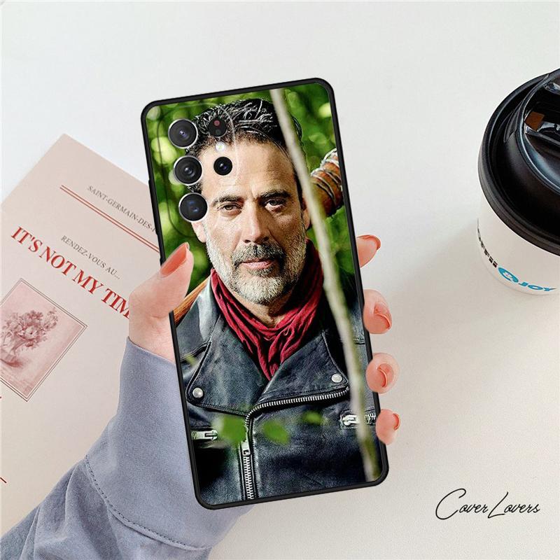 Чехол для телефона Неган Ходячие мертвецы Для Samsung Galaxy S24 S25 S23 S22 Ultra Note 10 20 Plus S20 S21 FE Чехол